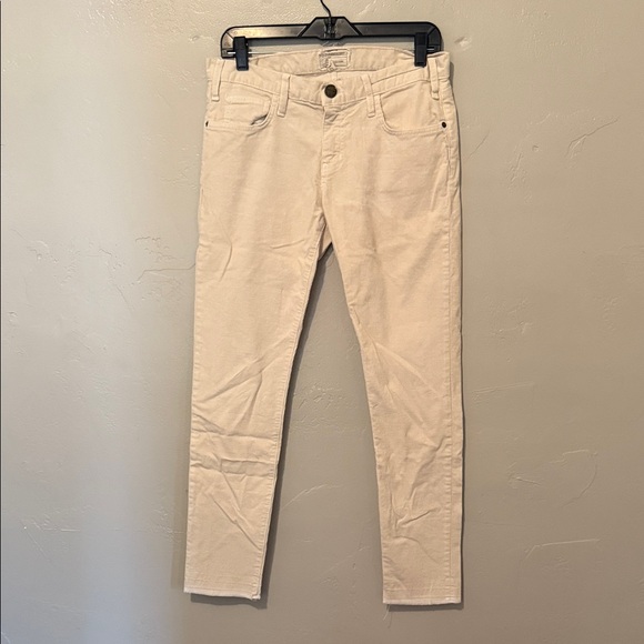Current/Elliott Denim - Current/Elliott Cream Soda Corduroy Jeans 27